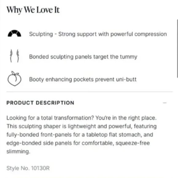 Spanx OnCore Sculpting Open-Bust Mid-Thigh Bodysuit - Medium in 'Very Black' - Picture 11 of 12